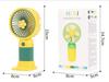 Mini USB Handheld Fan Jost Portable Silent Rechargeable