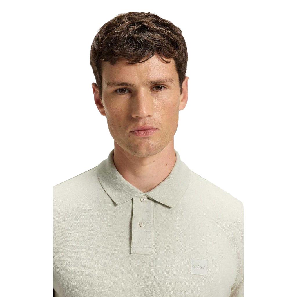 Boss Mens Passerby Long-Sleeved Polo Shirt