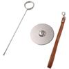 Creative Wrist Yarn Spinner Reusable Detachable Yarn Dispenser Stand PU Leather Wristband Space-saving Mini Yarn Spinner