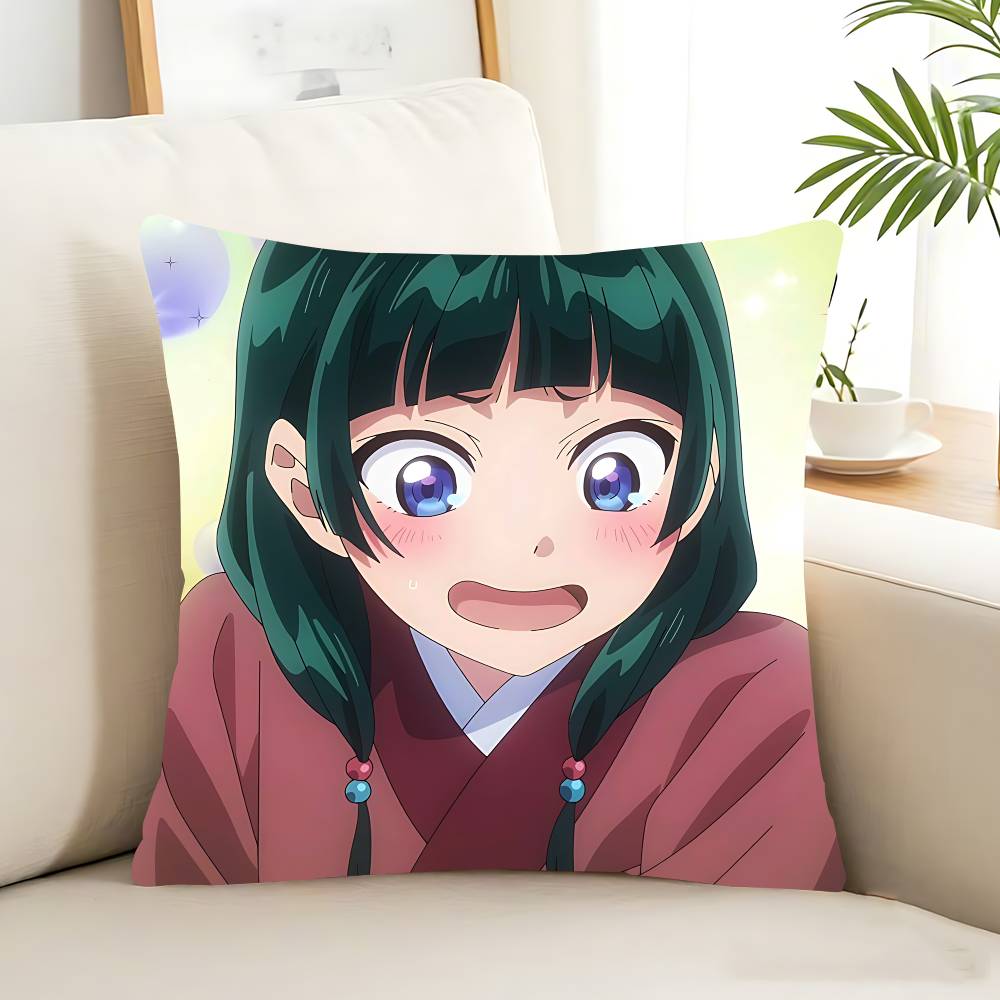 The Apothecary Anime Diaries Pillow Case Removable Washable Cushion Cover – All-Season Soft Linen