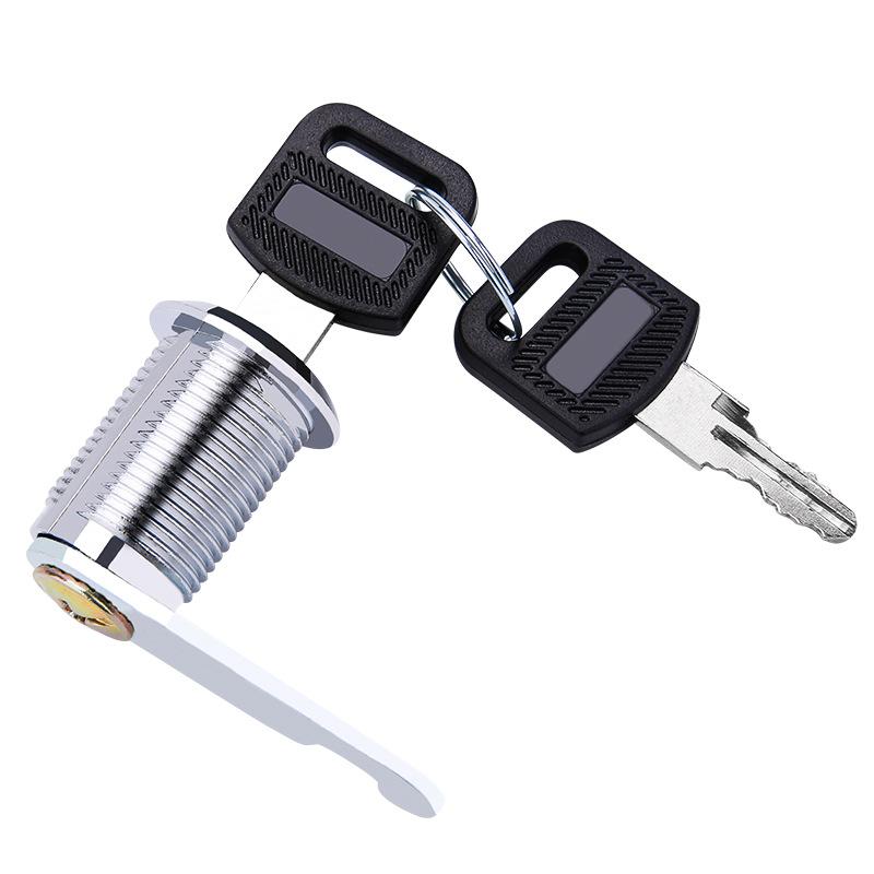 10/16/20/25mm Cam Lock for Door Cabinet Mailbox Drawer Cupboard with 2 Keys Hardware Accessory 7