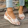 Fashion 2025 New Casual Beach Shoes Female Sandals Women Summer Comfortable Retro Fashion Wedges Designer Sandals Women Shoes for Women