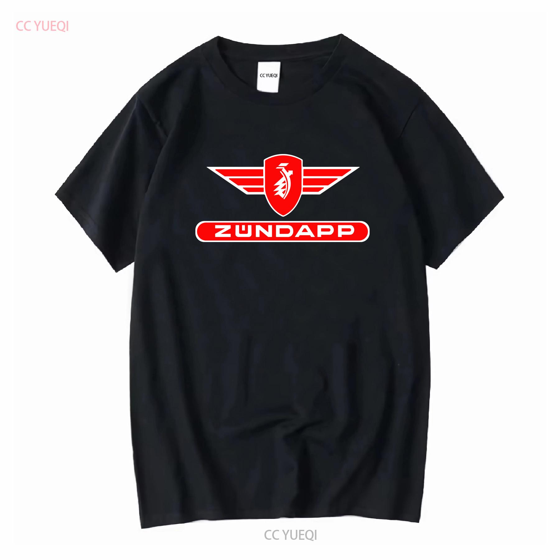 

New Zundapp Motorcycles Logo Men s T shirt funny size S to 5XL long or short sleeves vintage Washed fashion Stretched 4XL