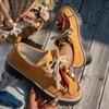 Nuove Scarpe Casual da Donna Rotonde Retro Taglia Grande - Scarpa Singola
