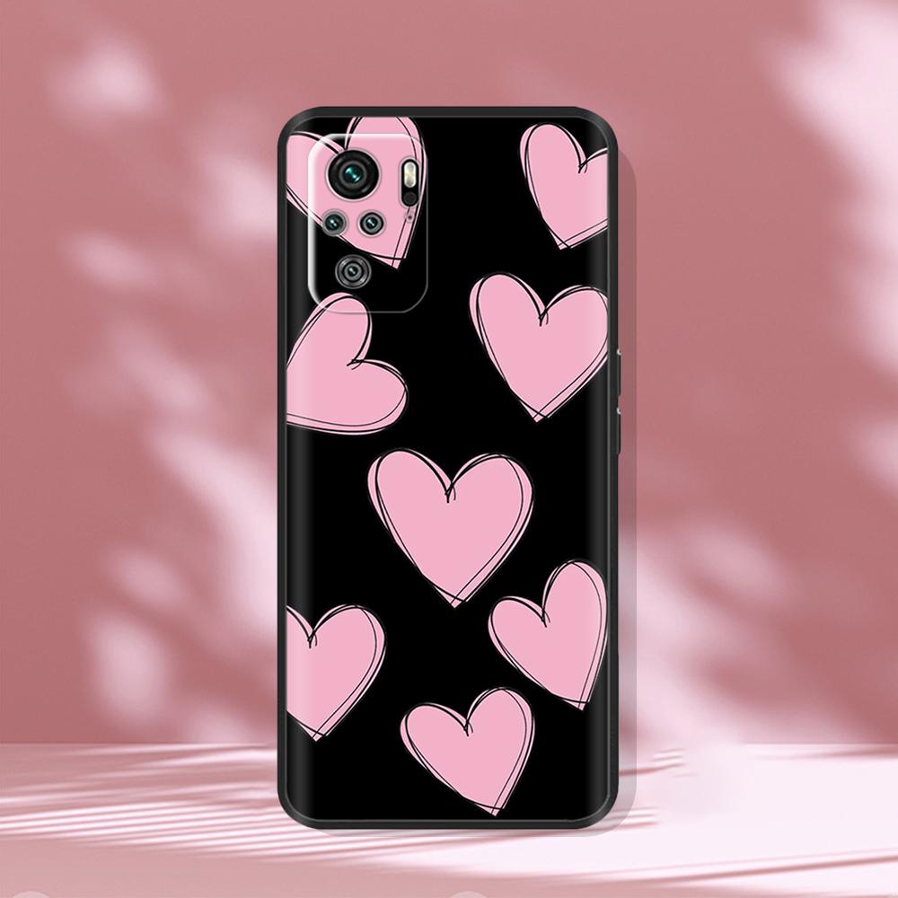 Cute Case For Xiaomi Redmi Note 10 Note10 Pro Max Case Soft Phone Back Cover For Redmi Note 10s 10Pro Fundas TPU Bumper Coque
