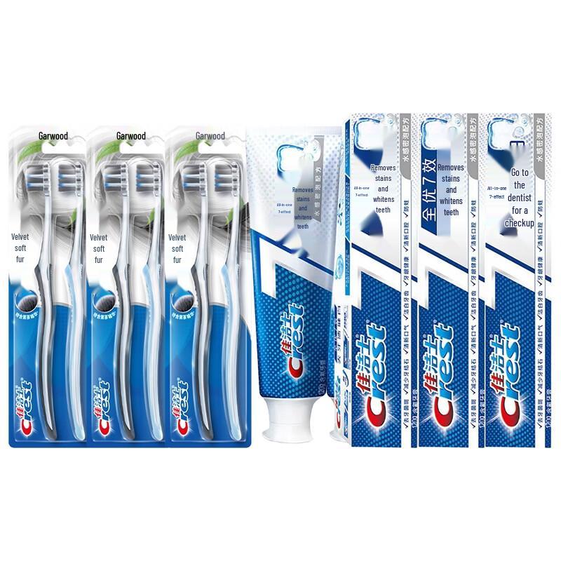 Crest Toothbrush & Toothpaste Combo Pack