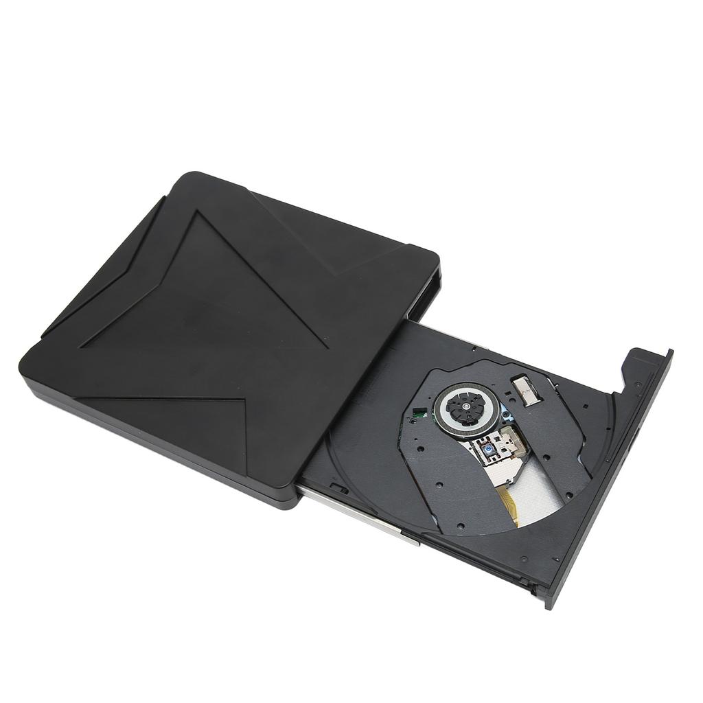 External DVD Drive 5Gbps USB3.0 Type C Dual Interface Slim Portable Multifunction CD DVD Burner for
