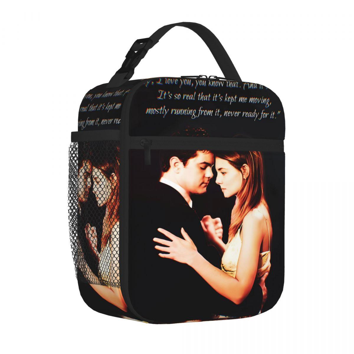 Bestselling Dawsons Creek Pacey And Joey Floral Foldable Lunch Bag Nursery Food Large Lunch Bag One Size