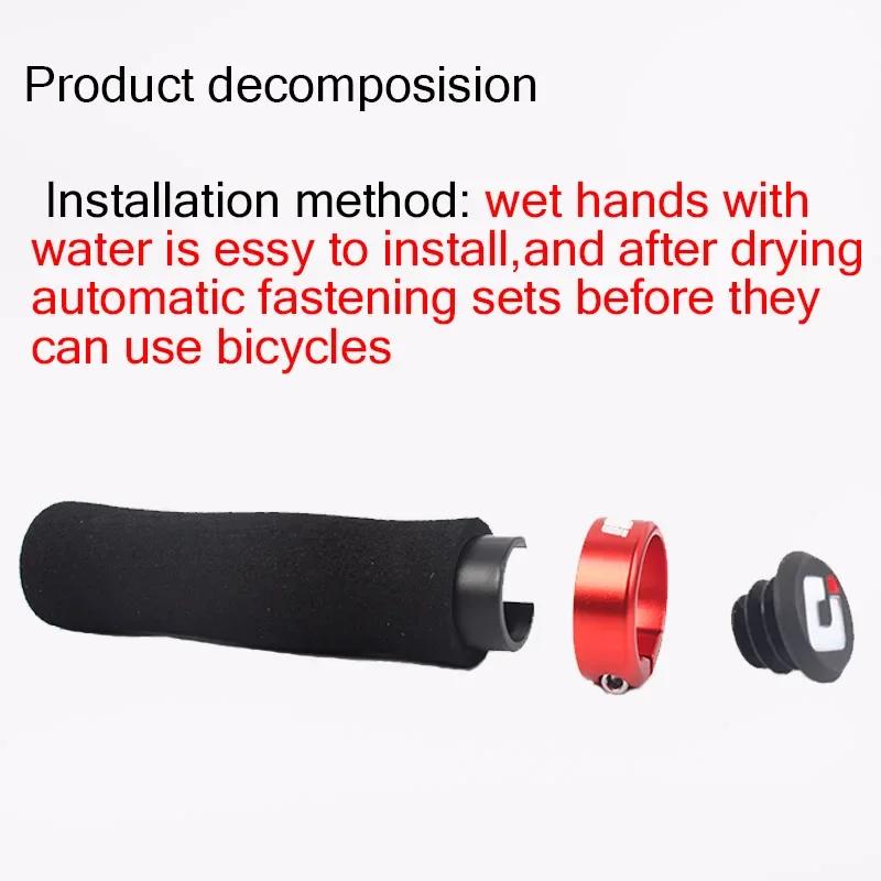 ODI Bike Handlebar Grips Sponge Mountain Balance Bike Handlebar Grip Anti-skid Shock Absorber Bicycle-grips Cycling Accessories
