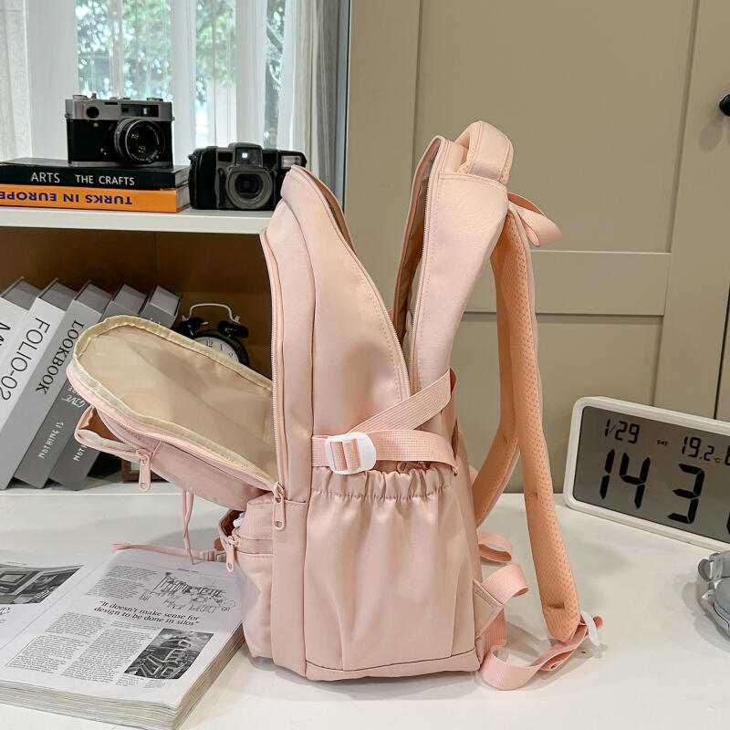 Junior High School Students Lightweight Schoolbag Large Capacity Backpack