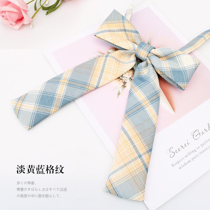 Japanese And Korean Version Of Female Collar Flower College Wind Ribbon Free Jk Bow Bow Graduation Photo Men'S Tie Sailor Suit Tide