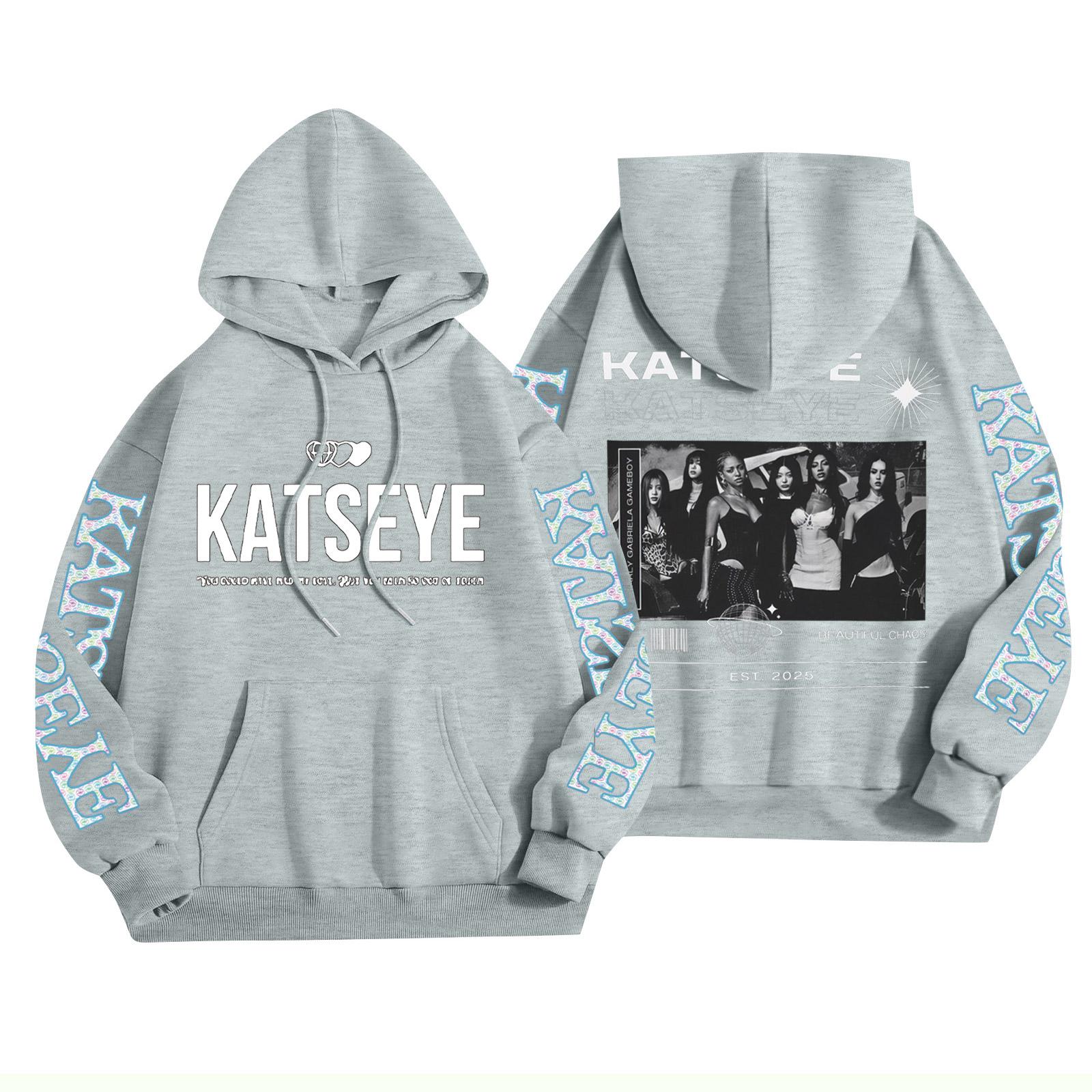 

Унисекс Модный Легкий Пуловер с Длинным Рукавом и Карманами Толстовка с Принтом M