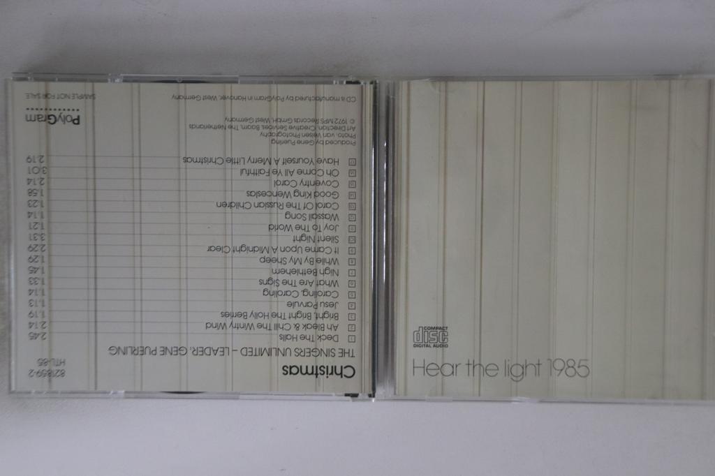 CD SINGERS UNLIMITED - Christmas HTL85 MPS Germany Jazz Used