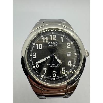 Used [Operation] CASIO EDIFICE Men's Quartz 10 ATM Water Resistant W64