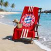Bayern Football Fashion Beach Towel: Ideal for Summer Adventures Soft, absorbent and quick drying suitable for swimming and bathing