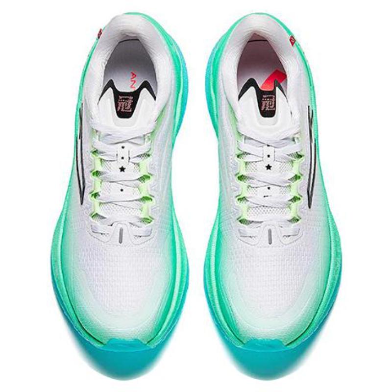 Anta Champion 2nd Gen Pro Anti Slip Wear Resistant Low Top Running Shoes Men's Green Sneakers 112345582-5