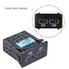 Efficient USB Charging Socket with Overvoltage Protection Versatile USB Port Adapter T99Q7-6MA0A for  Autmotives