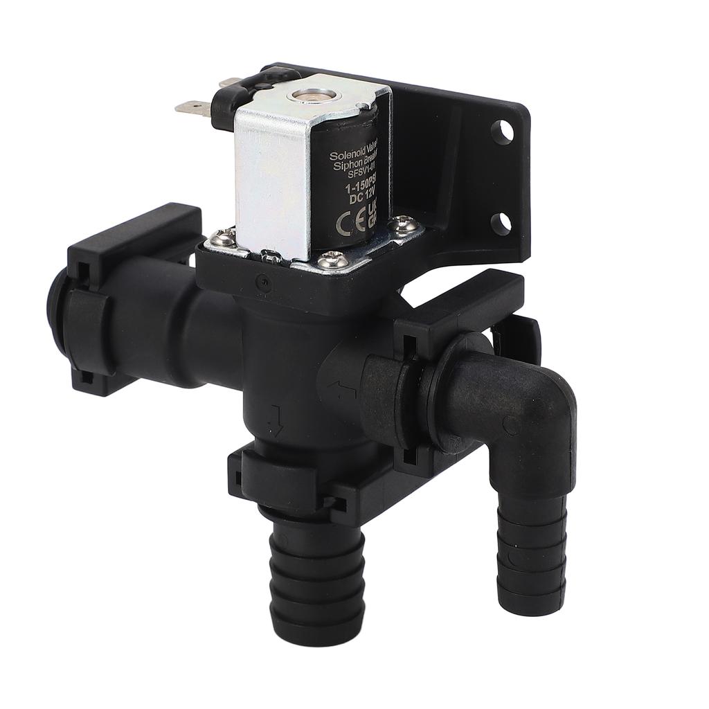 Solenoid Siphon Breaker Spare Part 9W 1 150PSI Pressure Toilet Solenoid Valve for Marine Boat RV Yac