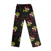 Pajama Pants Sleepwear Casual Drawstring Elastic Waist Pants Comfy Straight Yoga Loose Trousers