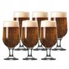 Beer Mug Goblets Glasses 385ml 6pcs