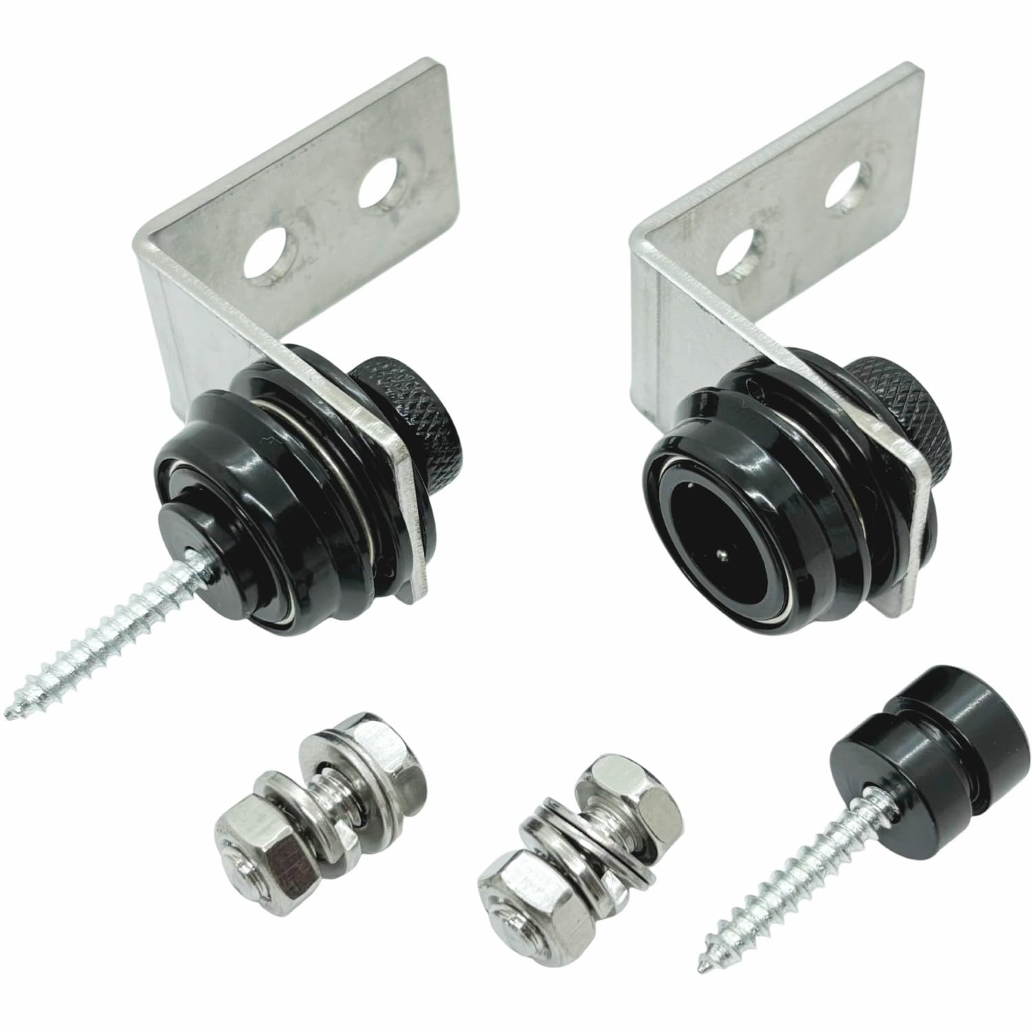 

FJmark Номерной знак с креплением в одно касание, Легко снимается, Быстросъемный, Болт и гайка M6 в комплекте (Полный комплект)