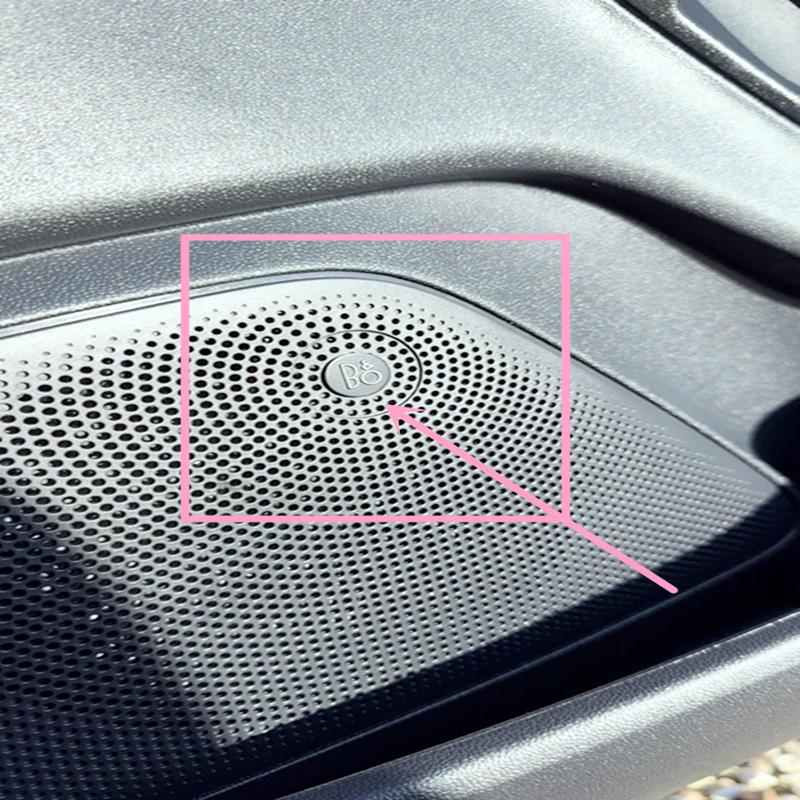BO 5ks 10ks B&O BANG&OLUFSEN Vysoce kvalitní reproduktory do auta Hi-Fi Audio reproduktor odznak Stereo emblém Samolepky Stylingové doplňky