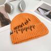 Korean Style All match Knitted Hat Warm Ear Protection Pullover Hat for Women Autumn and Winter Personalized Cold Hat Thickened Plush Hat Small Face