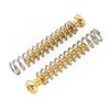 Musiclily Ultra Humbucker Pickup Screw and Spring Stainless Gold of UNC#3-48X0.78" Set, Steel, (Set 4)