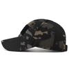 Velcro Camouflage Baseball Cap Men Outdoor Sunscreen Sun Visor Breathable Adjustable Snapback Hat Fishing Hat Peak Cap