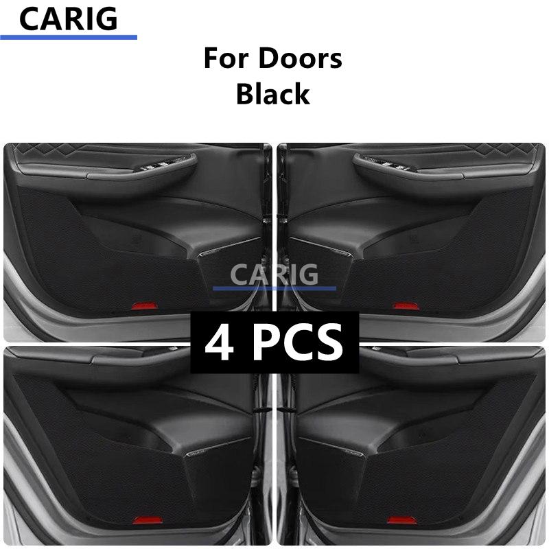 For BAIC MOTOR X7 20-26 Leather Door Anti-kick Sticker Modified Car Interior Protection Modification Accessories Refit