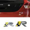 3D Metal Chrome R Design AWD Emblem Sweden Flag Moose Deer Rear Trunk Fender Side Badge Sticker For V40 XC60 XC90 C30 V60