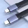 USB C to USB C Cable PD240W Power Delivery 40Gbps Data Transfer for Quick Charging and 8K@60Hz Video Output Wire