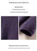 Women's Cashmere Sequin Knit Sweater - Autumn/Winter Low Round Neck, Loose & Slimming Fashion Top