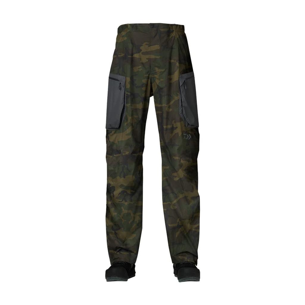 DAIWA Nepromokavé kalhoty Zelená kamufláž L Rainmax(R) DR-2522P