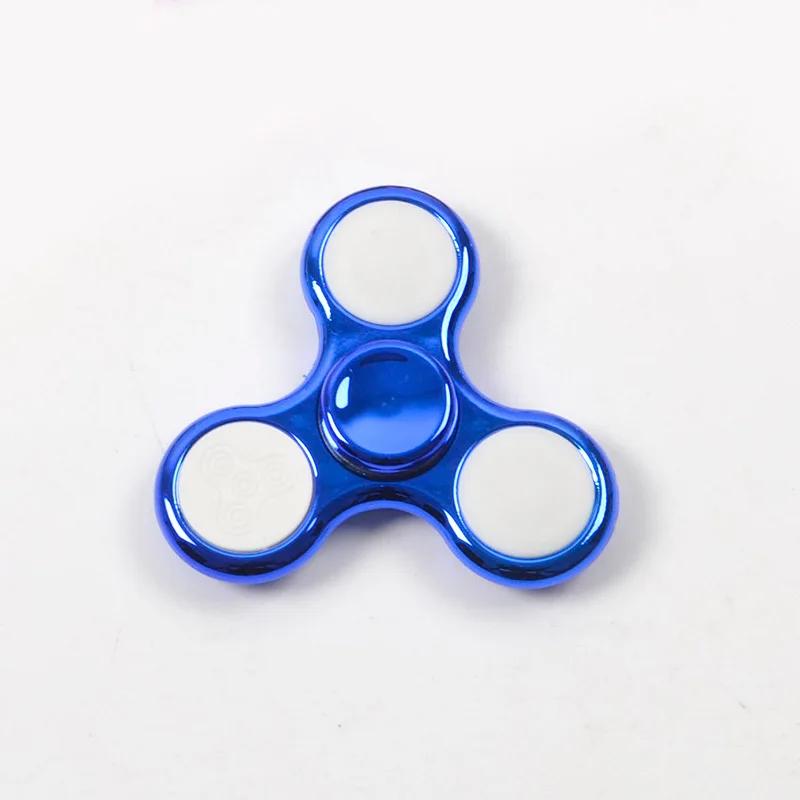 Luminous LED Fidget Spinner Hand Top Spinners Finger Stress Relief Toys for Kids Children Glow In Dark Light EDC Figet Spiner