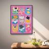 Diamond Painting Kits for Adults CartoonCats Full Round Drill 5D Art Craft Wall Decor for Bedroom Living Room Home Decoration