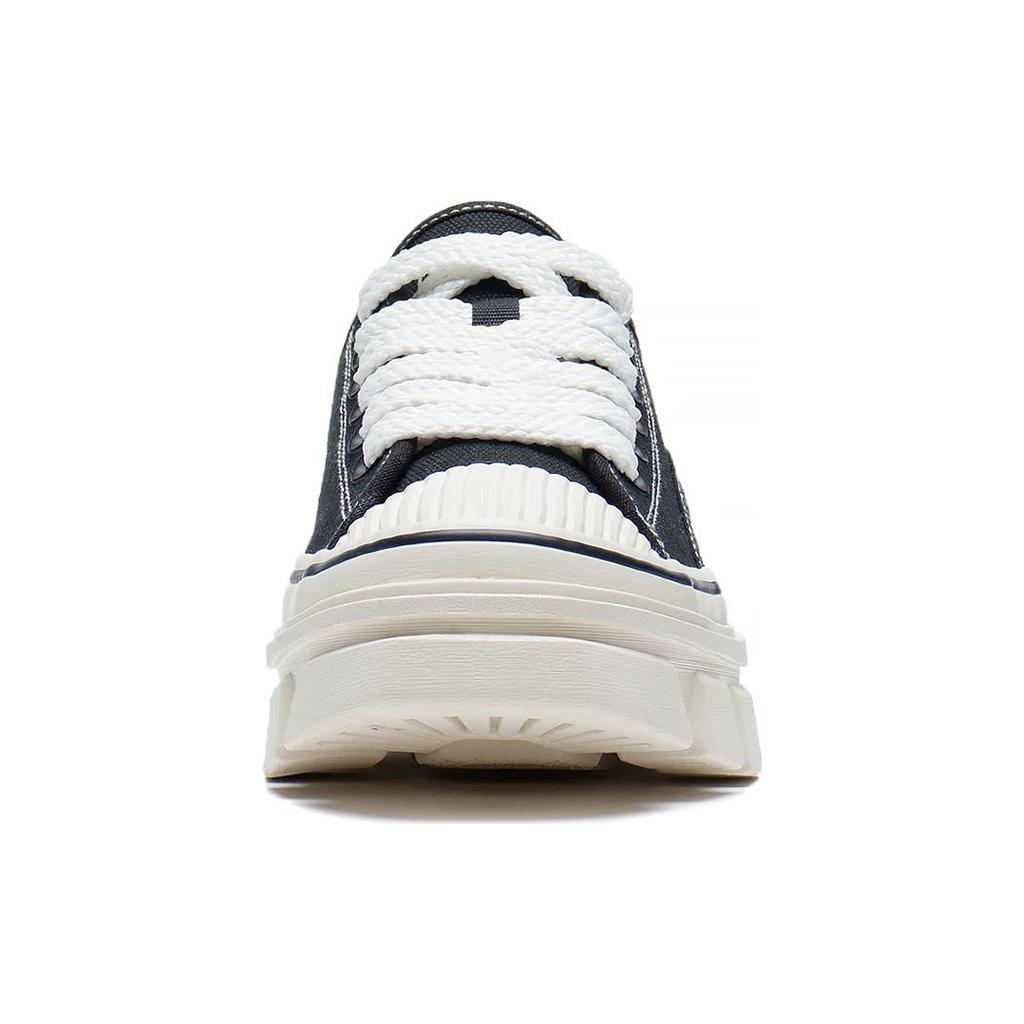 New LiNing Anti Slip Wear Resistant Low Top Sports Casual Shoes Unisex Black White AGCS204-3