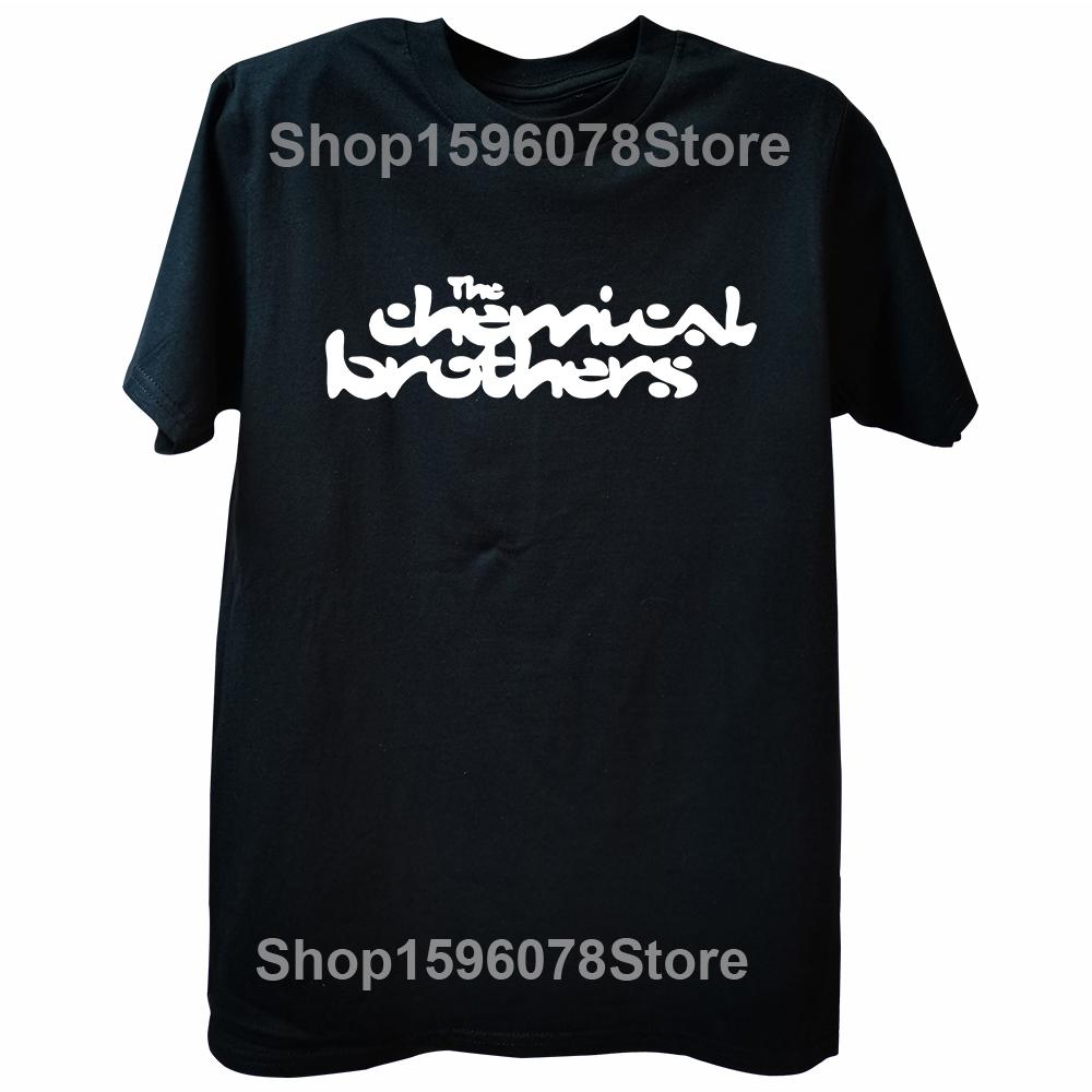 Funny The Chemical Brothers T Shirts Summer Music Hip Hop Graphic Streetwear Short Sleeve Birthday Gifts T-shirt Mens Clothing