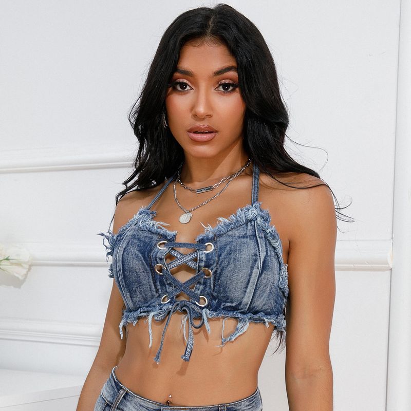 

New European and American Sexy Ultra Short Cake Puffy Short dress Denim Skirt High Waist Demin shorts Jeans Women Fashion Top S