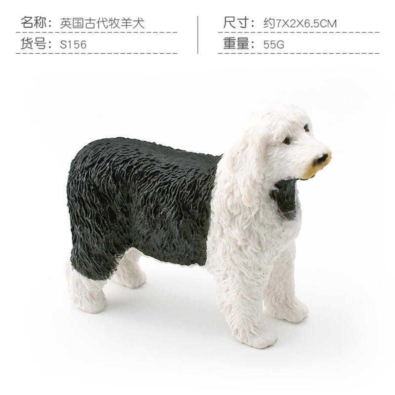 18 Simulated Basset Dog Great Dane Newpoliton Labrador Dog Pet Dog Model Static Ornament