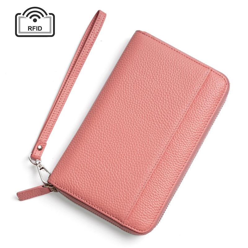 New Women's Wallet Top Cowhide Large Capacity Multi-Card Card holder Fashion Designer Luxury Clutch bags coin purse