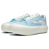 Li Ning Cream Puff Platform Slip Resistant And Breathable Low top Skateboard Shoes Women's Blue AZGT026-6