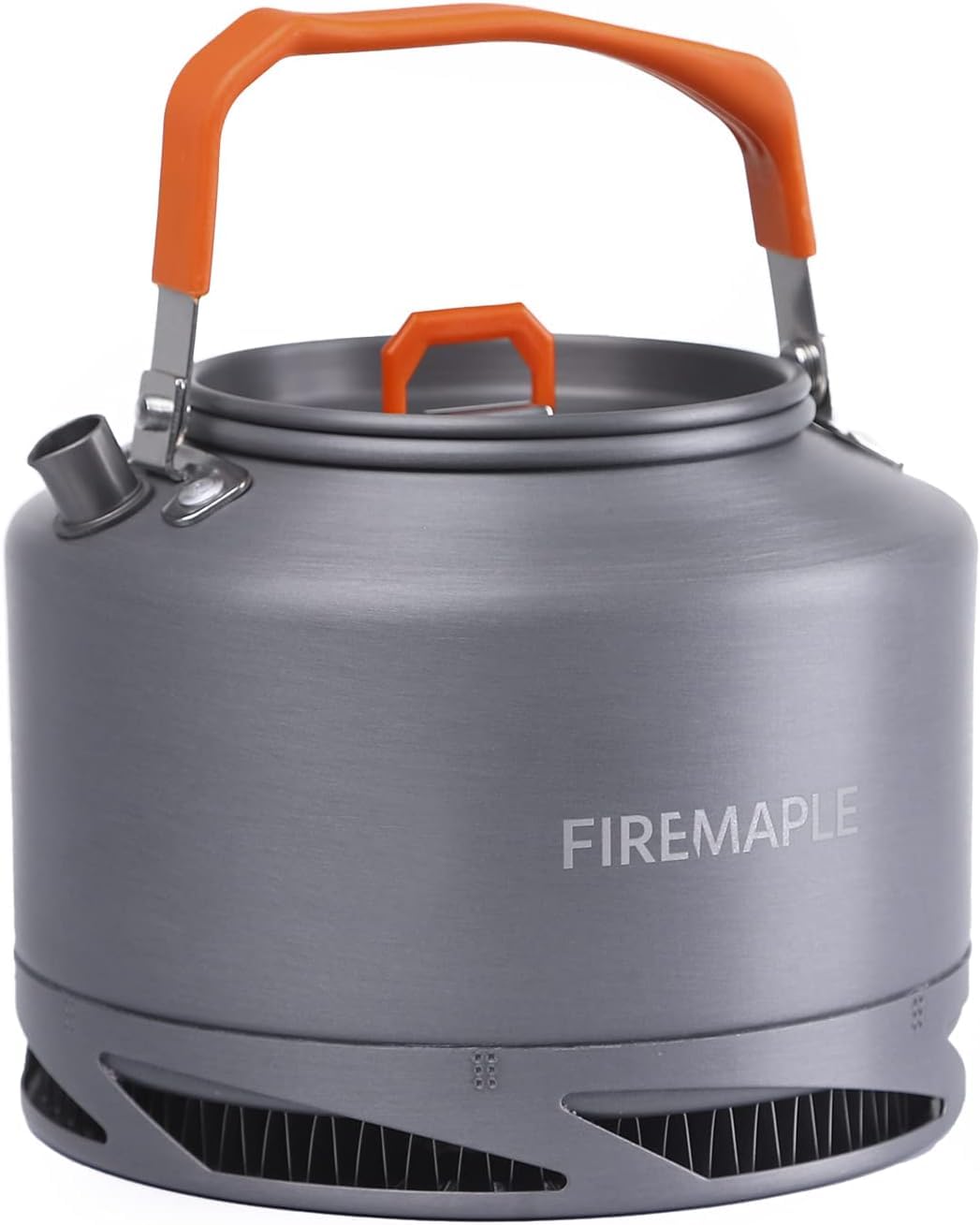 Fire-Maple Camping Kettle, 1.3L, Heat Exchanger, Aluminum, Compact, Lightweight, Outdoor Kettle, Coffee/Teapot, Mountaineering, Hiking, Family, Solo C