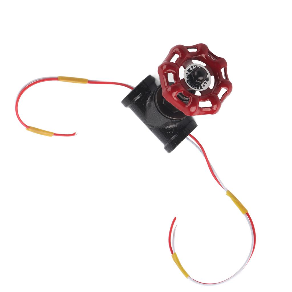 G1/2 Steampunk Style Tee Valve Light Switch with Wires for Industrial Robot Table Lamp Fixture 12V