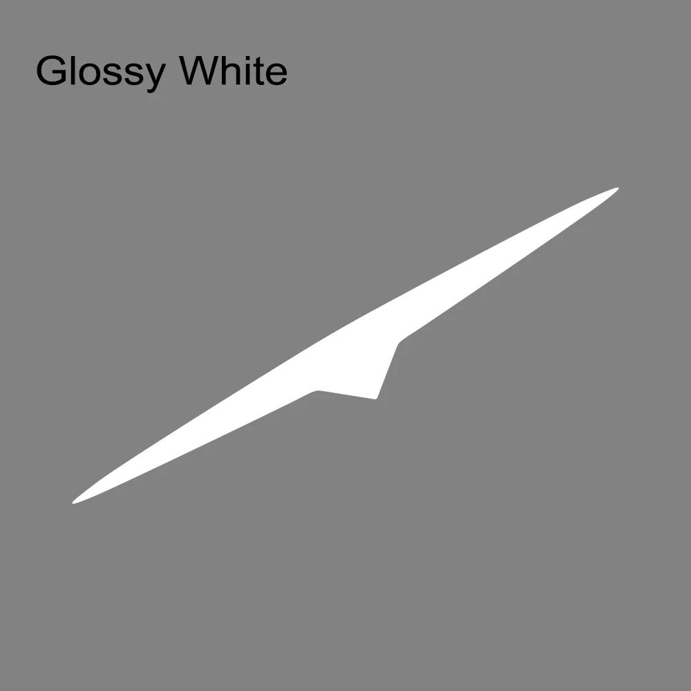 Auto Frontgrill Aufkleber Für Tesla Model Y Frontstoßstange Fastback Wasserdichte Vinylfolie Abziehbilder Auto Außen Dekoration Zubehör