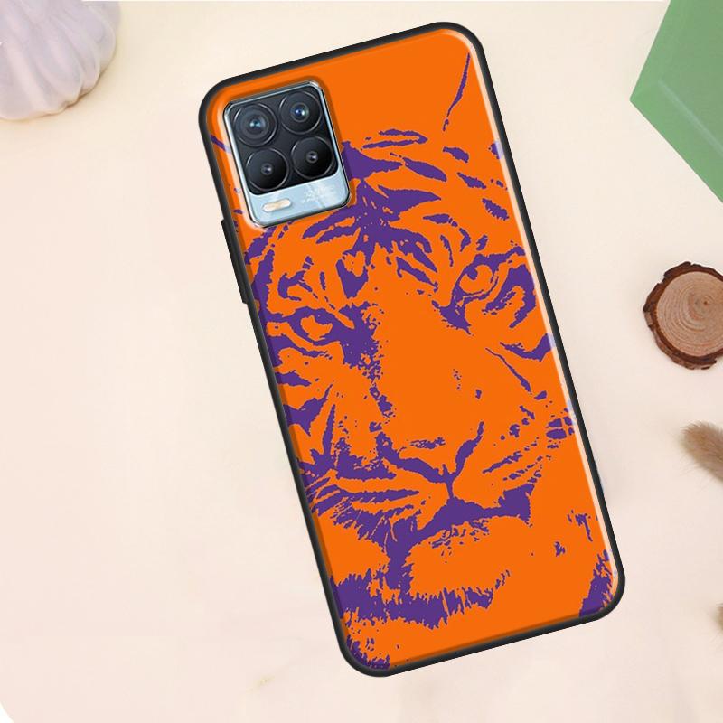 Dierlijke Tijger Kunst Hoesje Voor Realme C55 C53 C33 C63 C61 C51 C65 C67 C71 C75 11 12 13 14 15 Pro Plus GT6 GT7 Pro