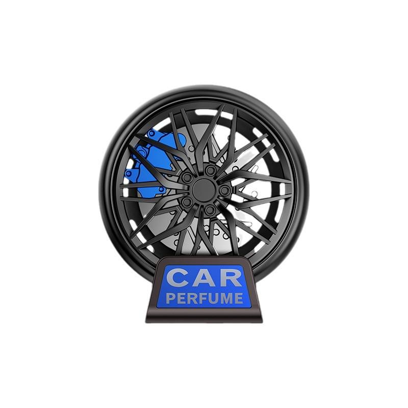 Car Wheel Hub Aromatherapy Vent Clip: Fresh, Long-lasting Scent Eliminates Odors