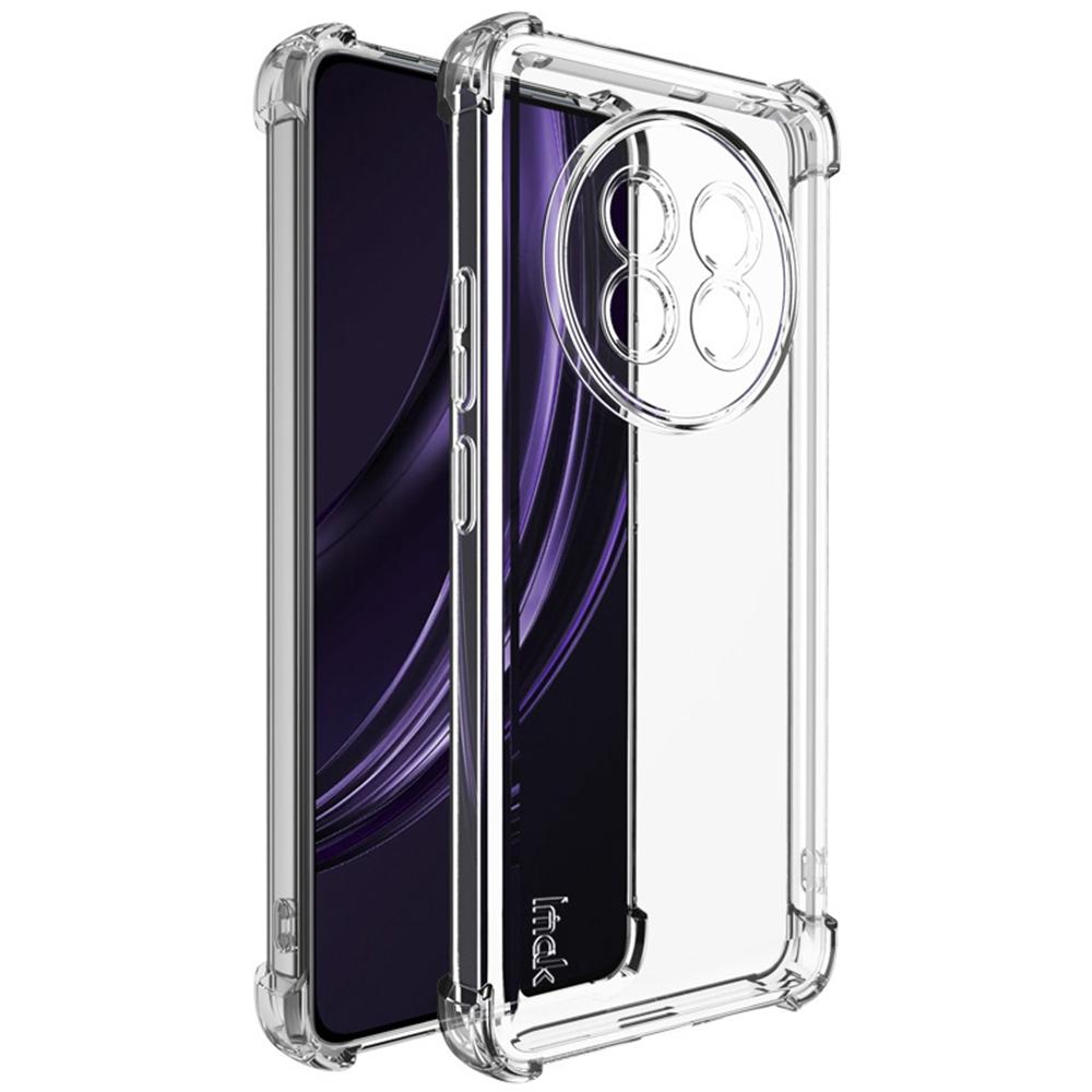 

Для Realme 13+ 5G/13 Pro 5G (Китай) Чохол Пряма Рамка Чотири Кути Протиударний Прозорий Чохол з ТПУ Style A