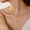 Charming & Colorful Rocking Horse Pendant Necklace with Exquisite Design for Women