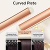 PLUZZ Hair Mini Iron for Straightening and Compatible with Fast 5 Temperature 200 Million Negative Silk for Compact for Ceramic High with Function